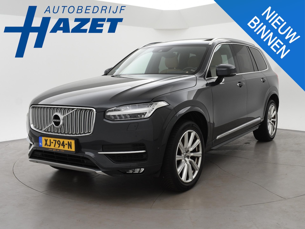 Volvo XC90 - 2.0 D5 224 PK AWD AUT. INSCRIPTION *81.553 KM!* + WEGKL. TREKHAAK | PANORAMA | STOELVENTIL - AutoWereld.nl