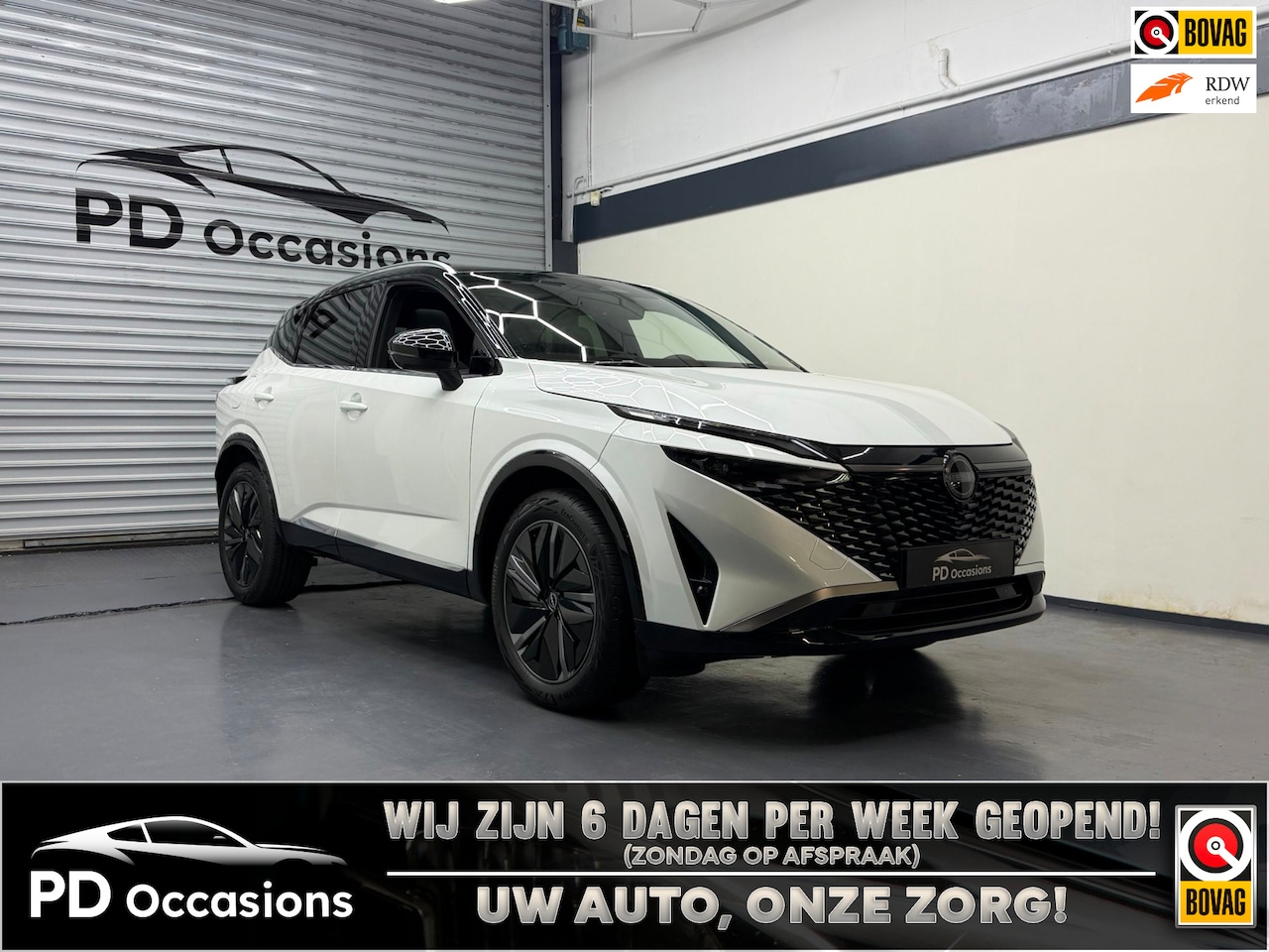 Nissan Qashqai - 1.3 MHEV Xtronic Tekna Plus - HUD - Massage - Pano - Bose - Memory - Carplay - Elek. Achte - AutoWereld.nl