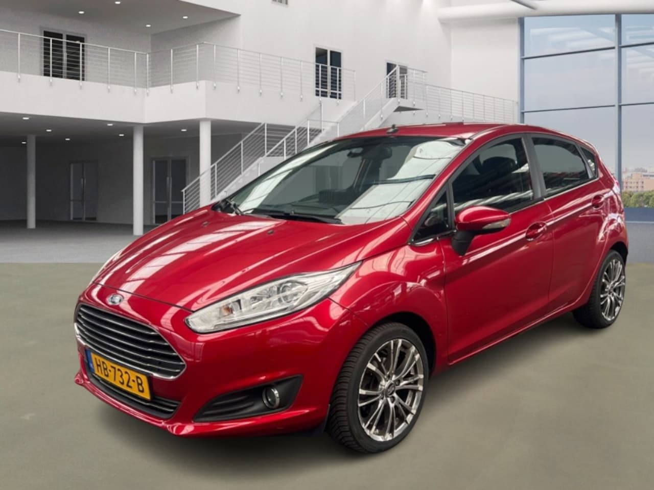 Ford Fiesta - 1.0 EcoBoost Titanium/ VELGEN/ SCHERM - AutoWereld.nl