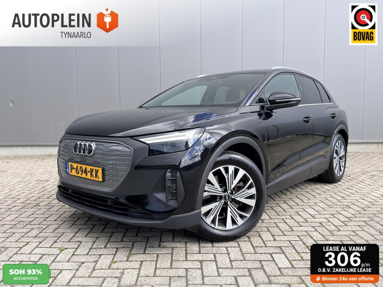 Audi Q4 e-tron - 40 Launch edition Advanced Plus 77 kWh 1e eig|Carplay|Warmtepomp|Dealer OH| - AutoWereld.nl