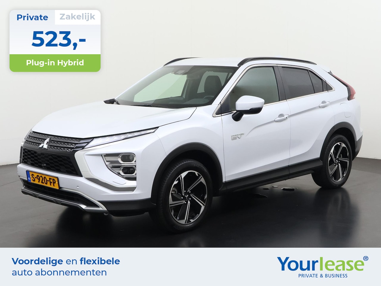 Mitsubishi Eclipse Cross - 2.4 PHEV Plug-in Intense+ | All-in 523,- Private Lease | Direct uit voorraad - AutoWereld.nl