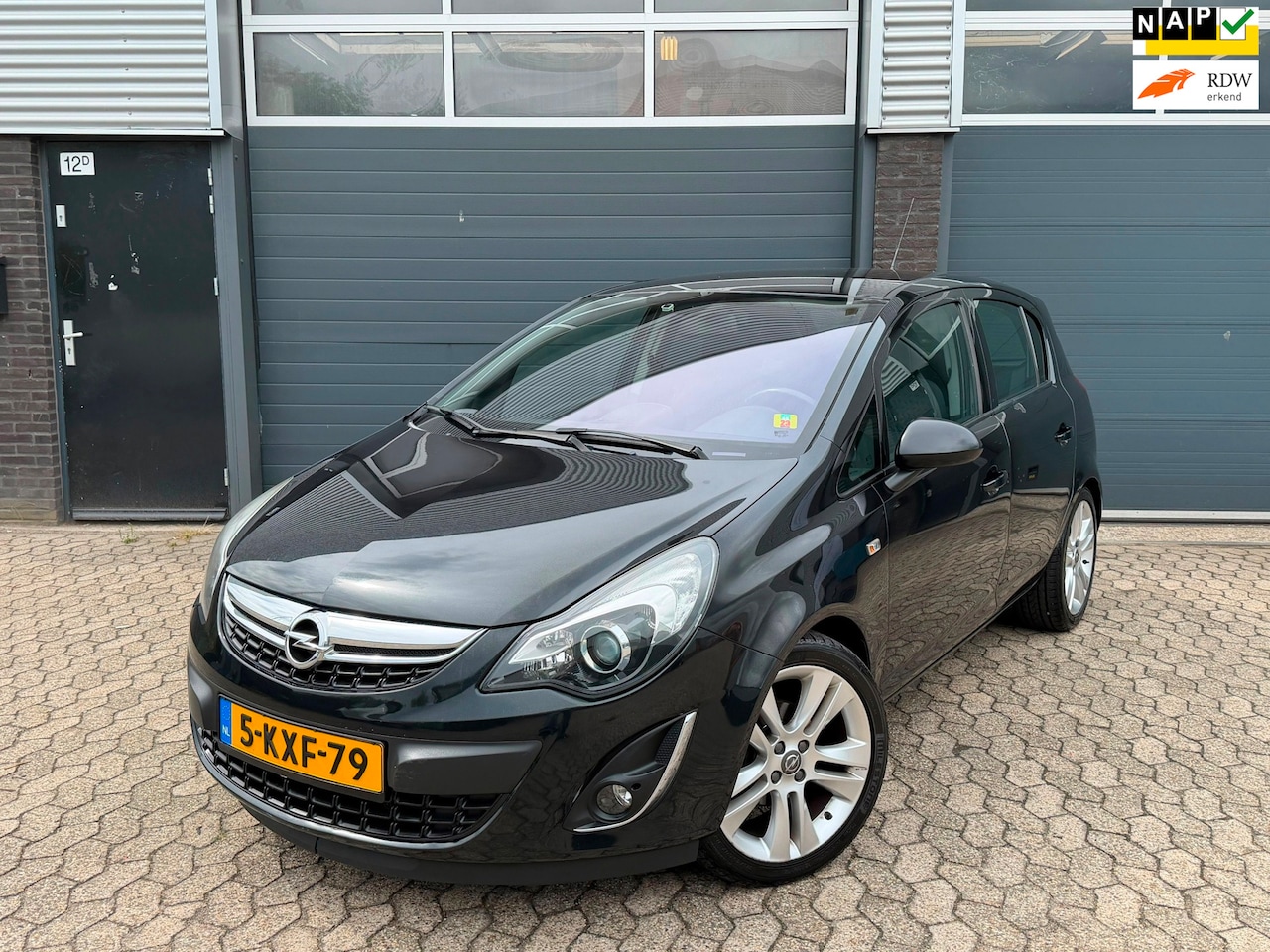 Opel Corsa - 1.4-16V Cosmo|STUURVER|STOELVER|CLIMA|CRUISE|LEER - AutoWereld.nl
