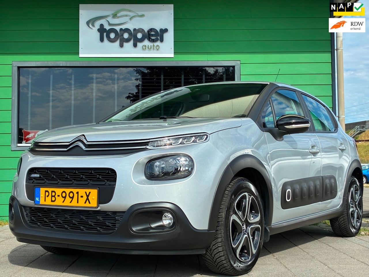 Citroën C3 - 1.2 PureTech Feel|Navigatie|CruiseControl|PDC|Climatronic|NAP|Nieuwe APK| - AutoWereld.nl