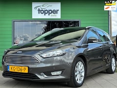 Ford Focus Wagon - 1.0 Titanium|2e Eigenaar|Navigatie|CruiseControl|Climatronic|PDC|Dealer Onderhouden|