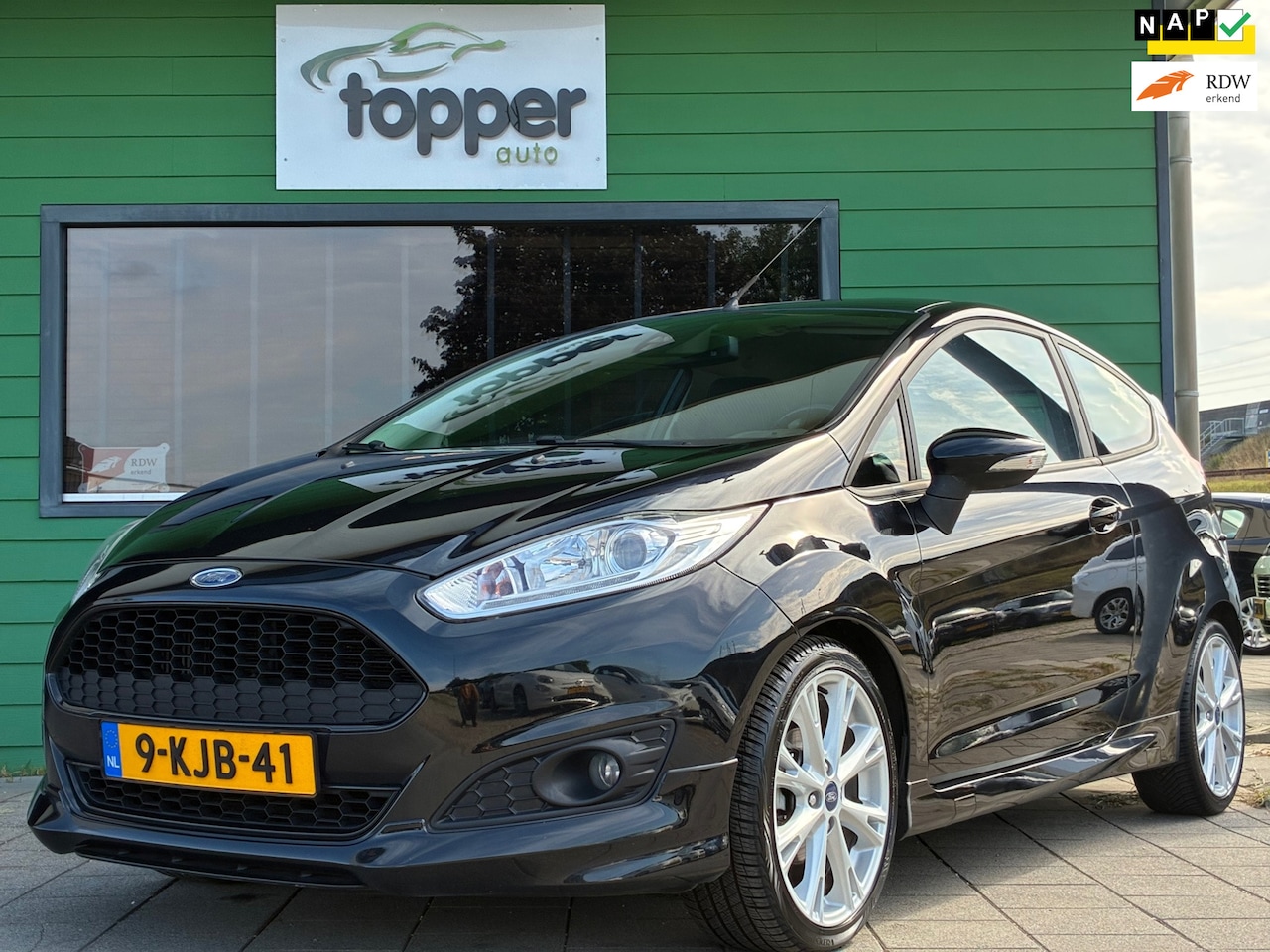 Ford Fiesta - 1.0 EcoBoost Sport|CruiseControl|Climatronic|PDC|Elektr.ramen|NAP|Nieuwe APK| - AutoWereld.nl
