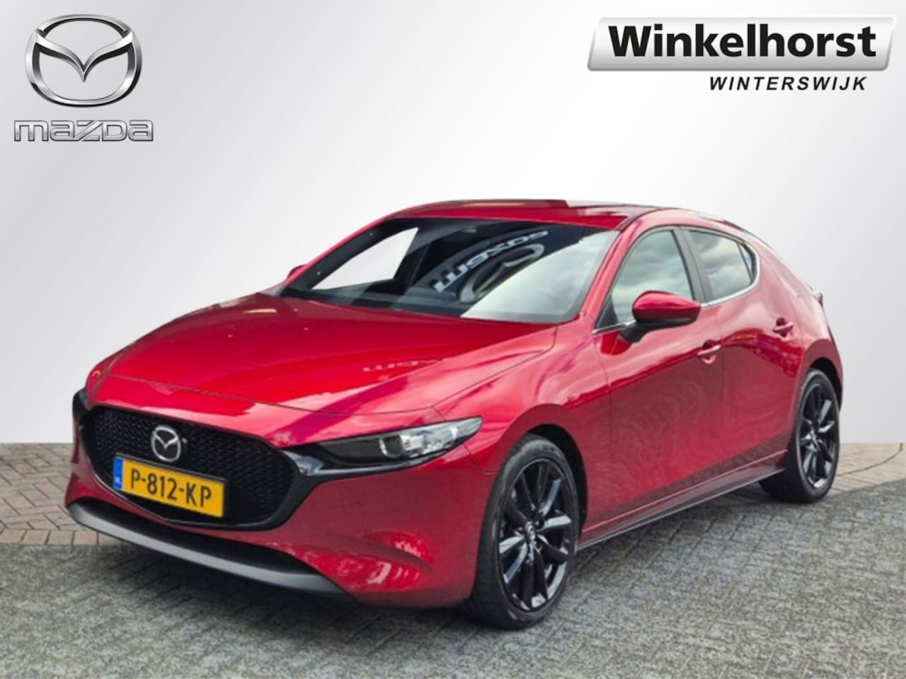 Mazda 3 - E-SKYACTIV X 2.0 186 6MT COMFORT / Leer pakket / Trekhaak - AutoWereld.nl
