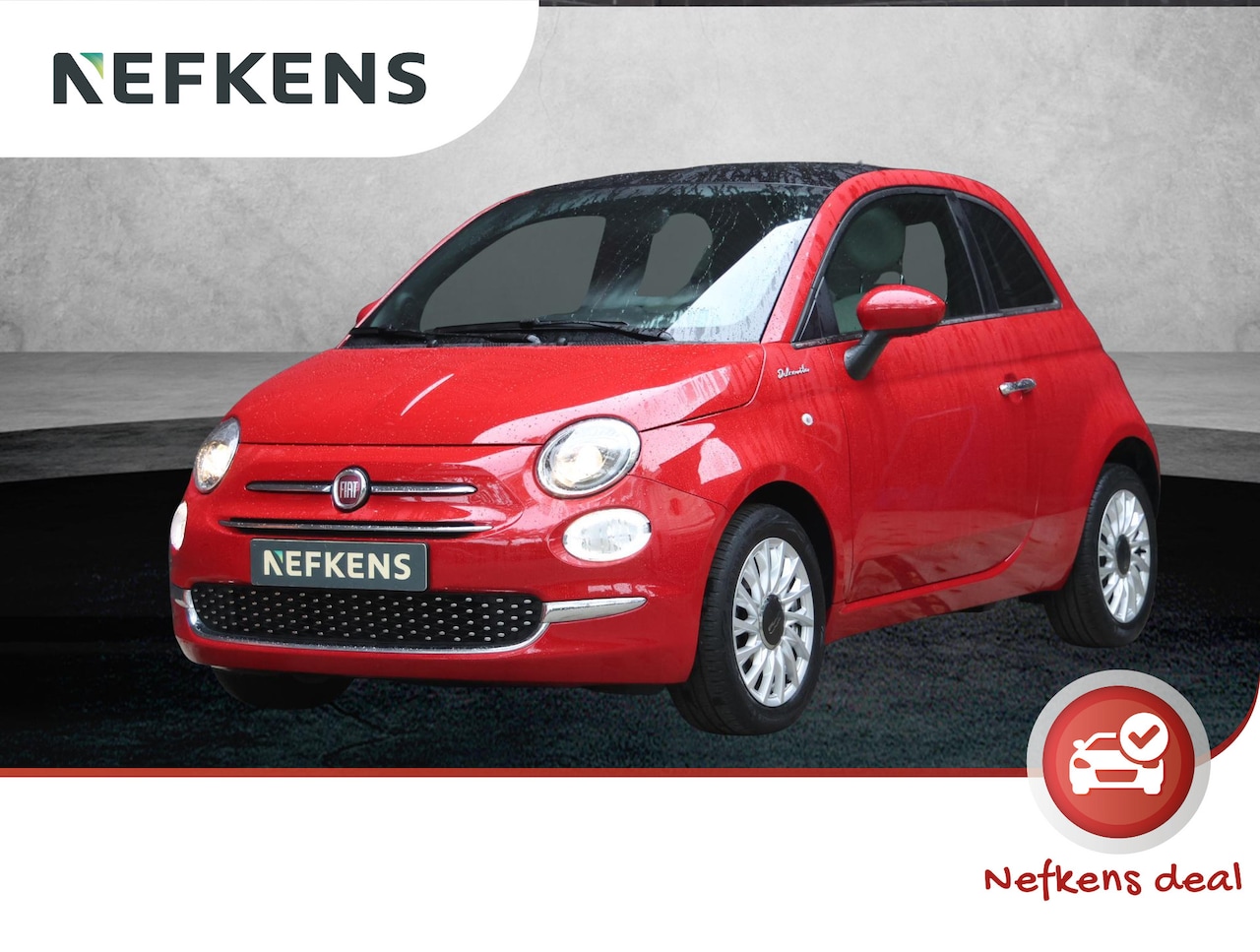 Fiat 500 - 70pk Hybrid Dolcevita | Panoramadak | Apple Carplay/Android Auto | Airco - AutoWereld.nl