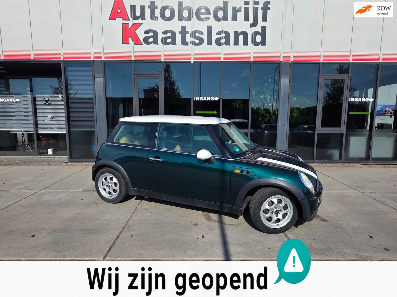 MINI 3-Deurs - 1.6 Cooper Chili - Airco - Leer - NIEUWE APK - - AutoWereld.nl