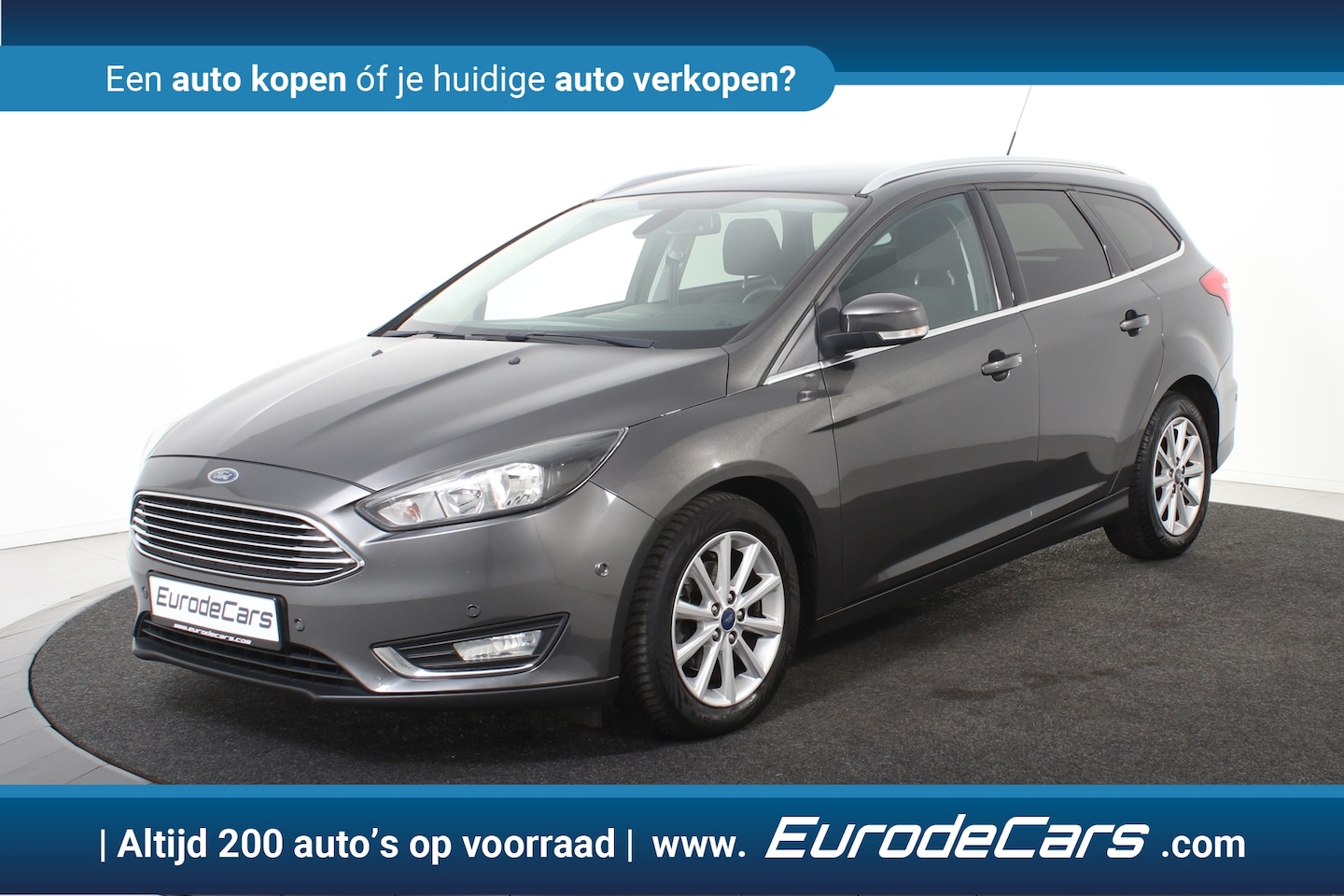 Ford Focus Wagon - 1.0 Titanium *Navigatie*Stoelverwarming* - AutoWereld.nl