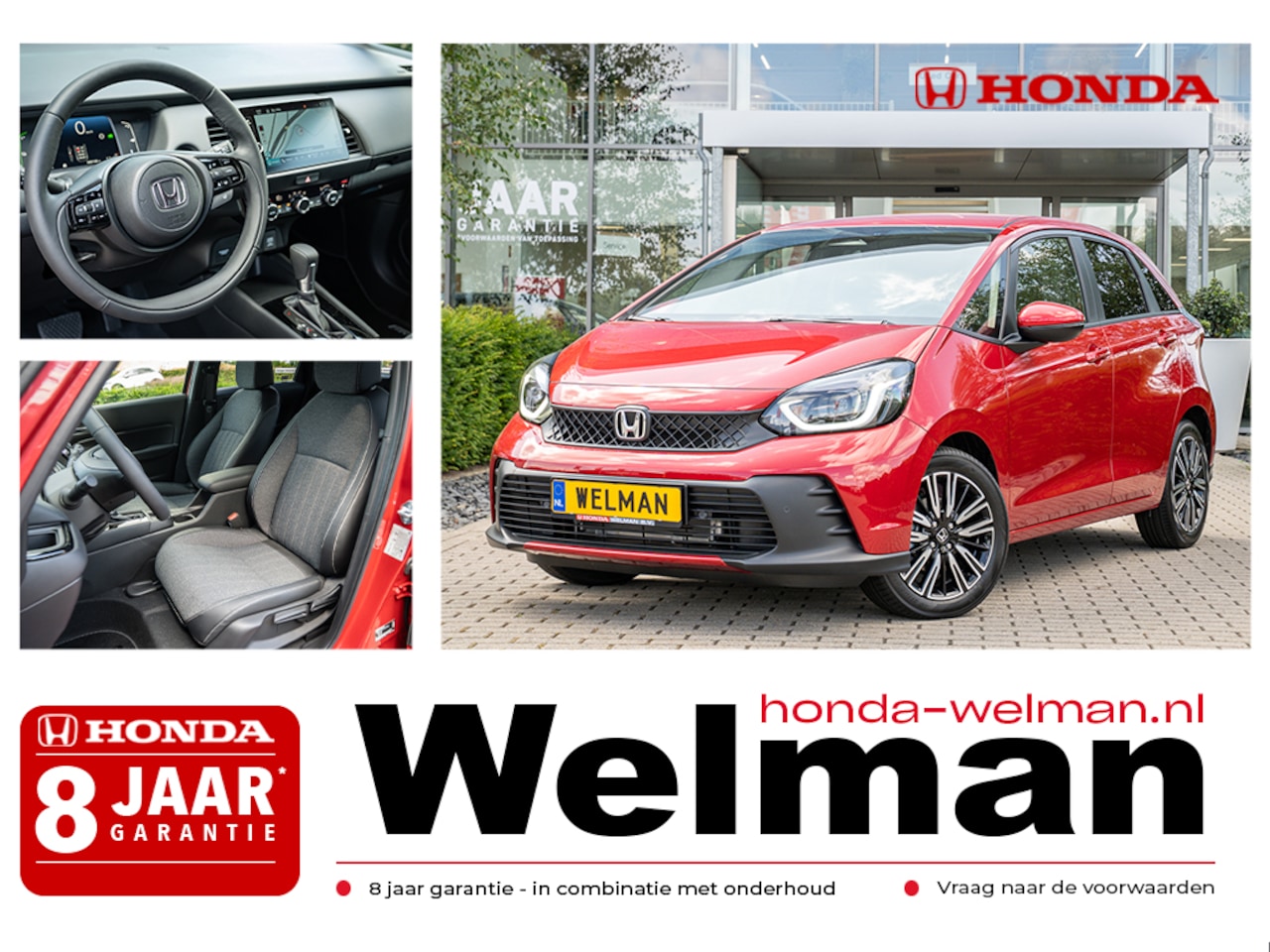Honda Jazz - 1.5i e:HEV ADVANCE - NIEUW - 122 PK - FULL HYBRID - AUTOMAAT - AutoWereld.nl