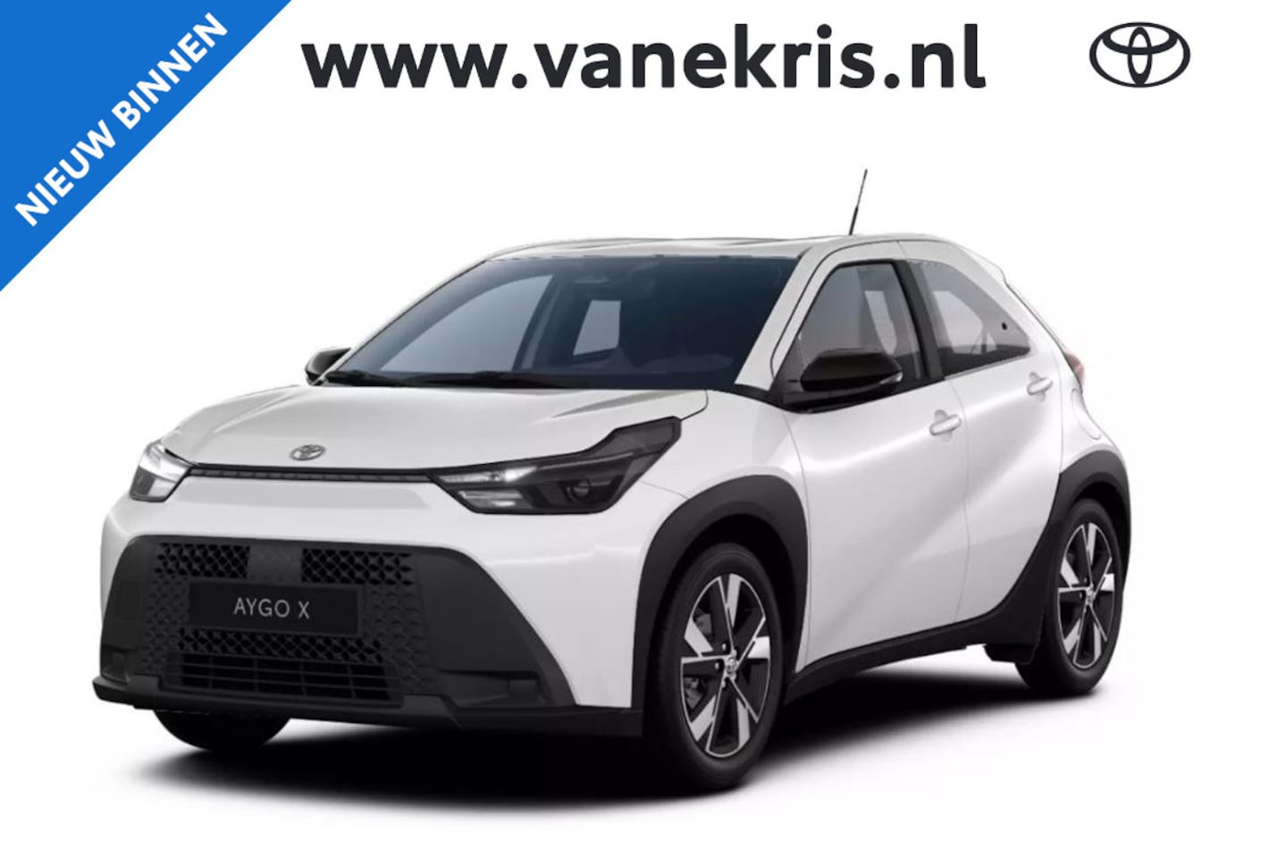 Toyota Aygo X - Hybrid 115 play Hybrid 115 Play, 17" velgen, Nieuw en snel leverbaar (september 2026) met €1.500 inruilpre - AutoWereld.nl