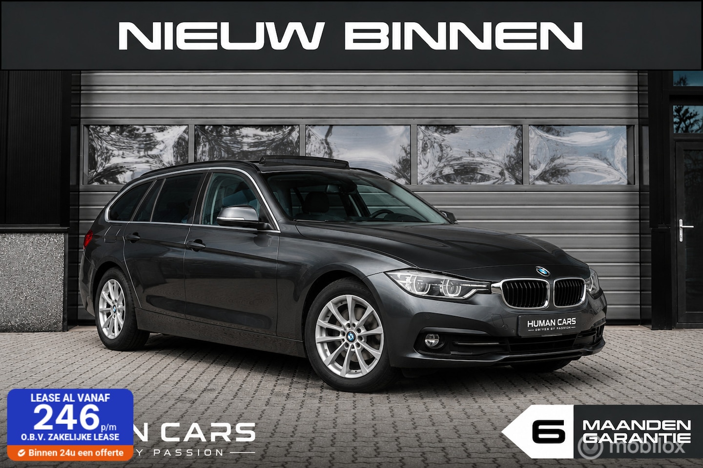 BMW 3-serie Touring - 320d EDE High Executive Trekhaak Panodak - AutoWereld.nl