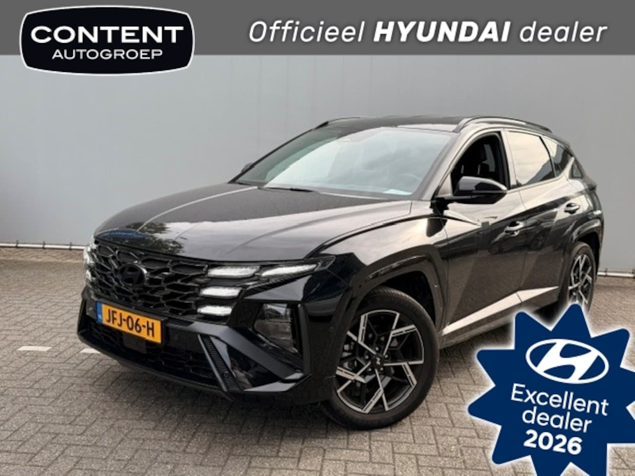 Hyundai Tucson - 1.6 PHEV 2WD Aut. N Line / Navi / Cruise / Climate / Klasse 3 Alarm SCM - AutoWereld.nl