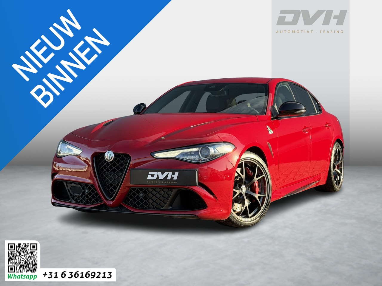 Alfa Romeo Giulia - 2.9 V6 Quadrifoglio CARBON | H/K | LEDER - AutoWereld.nl