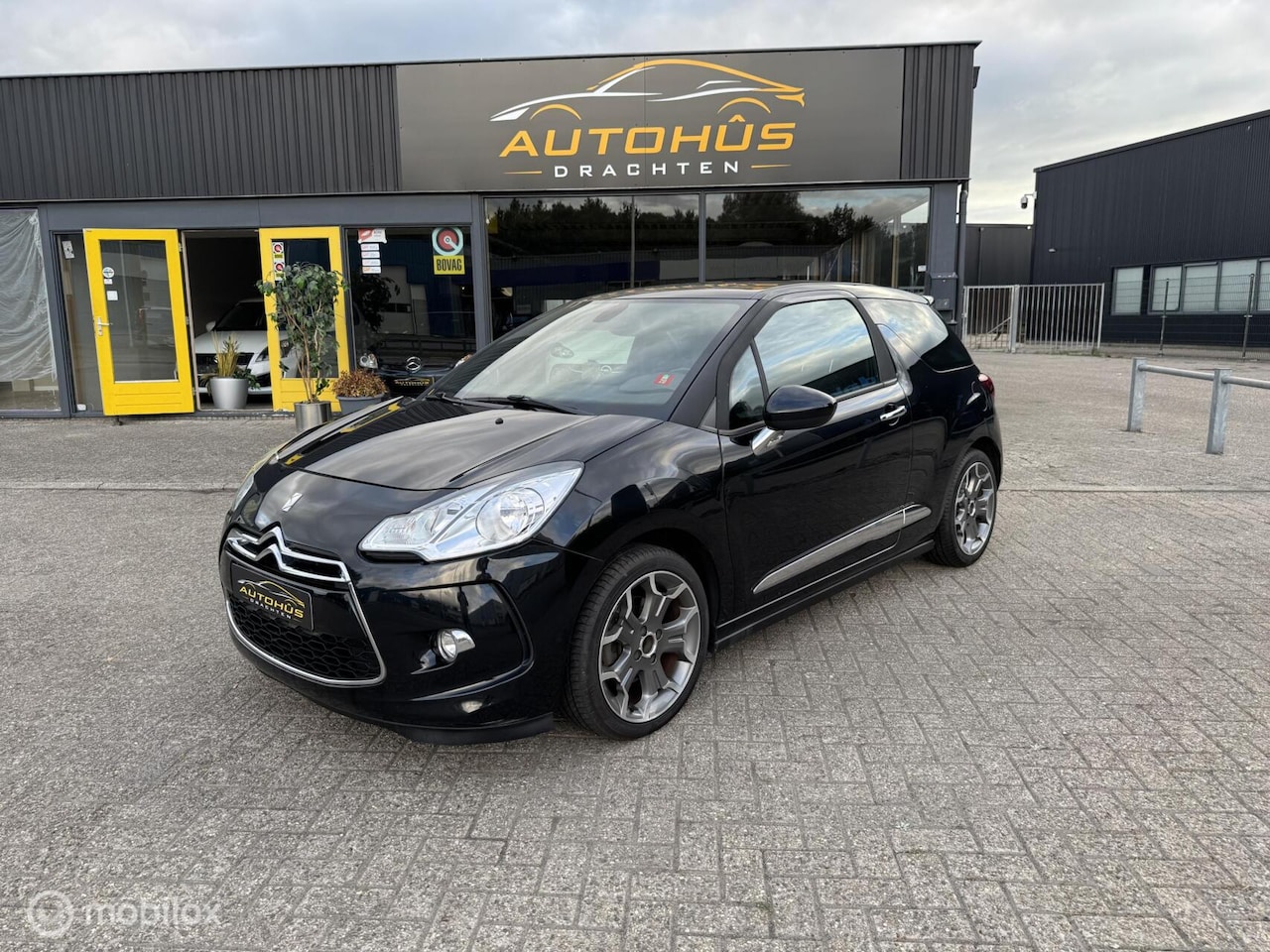 Citroën DS3 - leer navi lm velgen cruise clima 97732 km 1.6 THP Sport Chic leer airco navi cruise clima - AutoWereld.nl