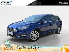 Ford Focus Wagon - 1.0 Titanium 125 pk | Airco | Navigatie | LM Velgen | Dealer onderhouden