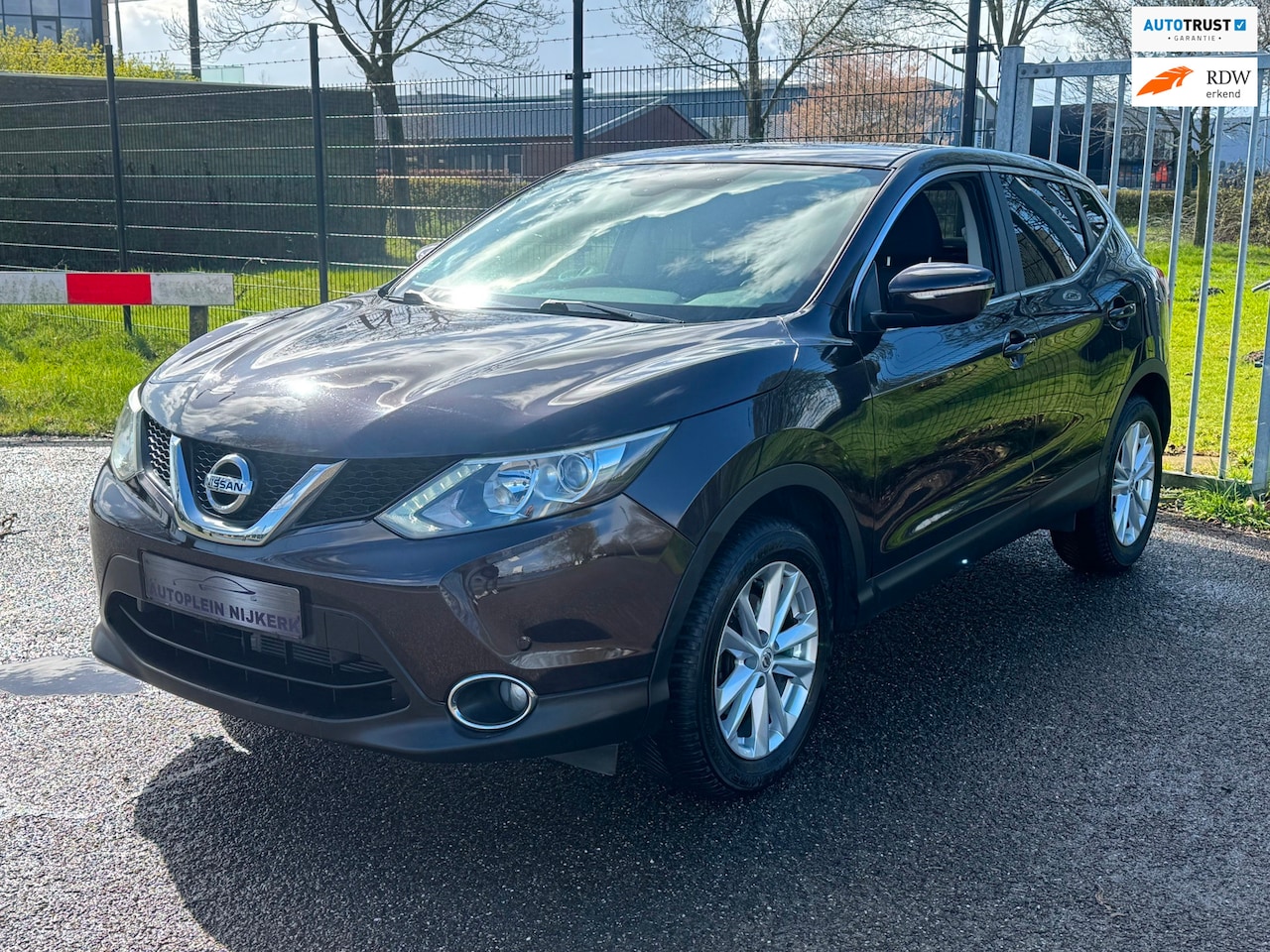 Nissan Qashqai - 1.2 Visia LED Clima Cruise LM 1eig dealeronderhouden - AutoWereld.nl