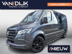 Mercedes-Benz Sprinter - 319 3.0 CDI L2H1 DC 190PK ✓3500KG Trekgewicht ✓Automaat ✓6-Persoons ✓Full LED ✓Navigatie G