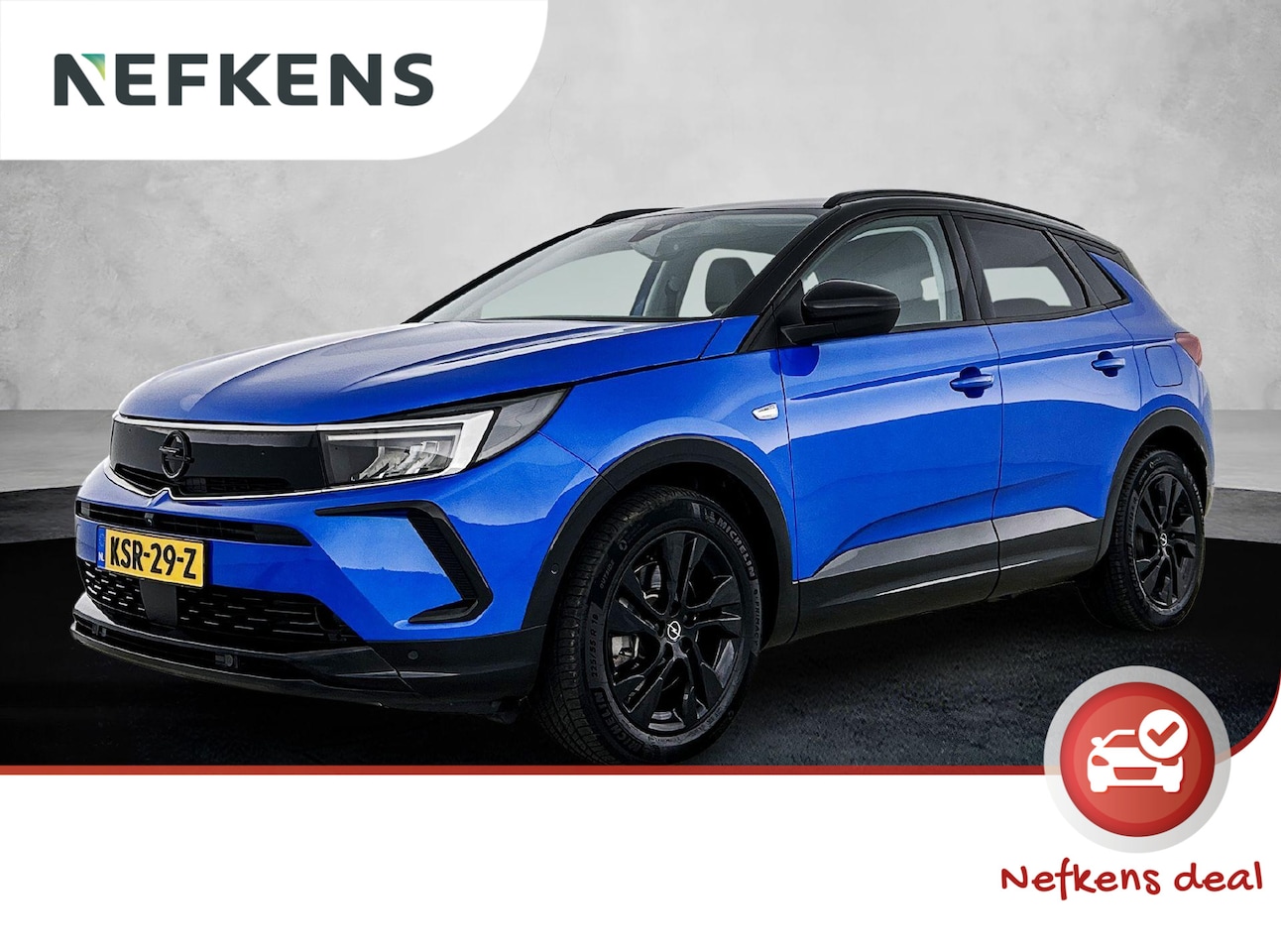 Opel Grandland - 1.6 225pk Plug-In Hybrid GS Line Automaat | LAGE KM | Camera Voor + Achter | Ledensteun | - AutoWereld.nl