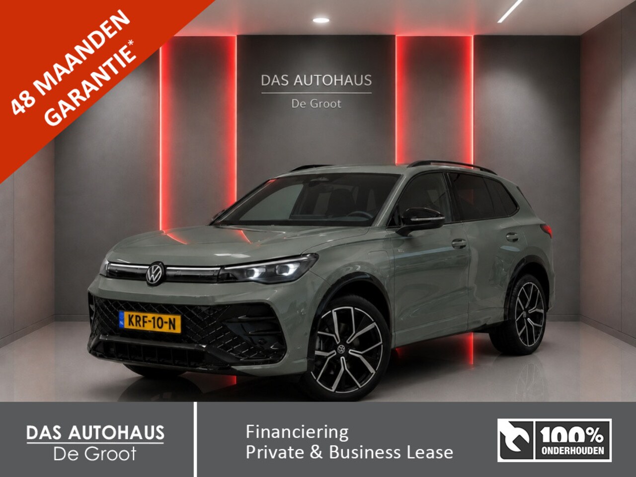 Volkswagen Tiguan - 1.5 TSI eHybrid 204pk R-Line Black Style | 360 Camera | Trekhaak - AutoWereld.nl