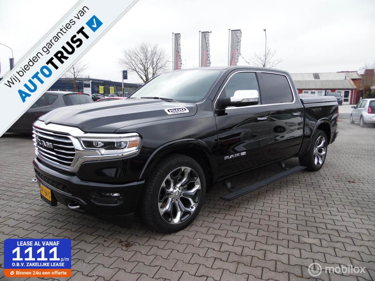 Dodge Ram 1500 - 4X4 5.7 V8 4x4 Crew Cab Long Horn Full Options - AutoWereld.nl