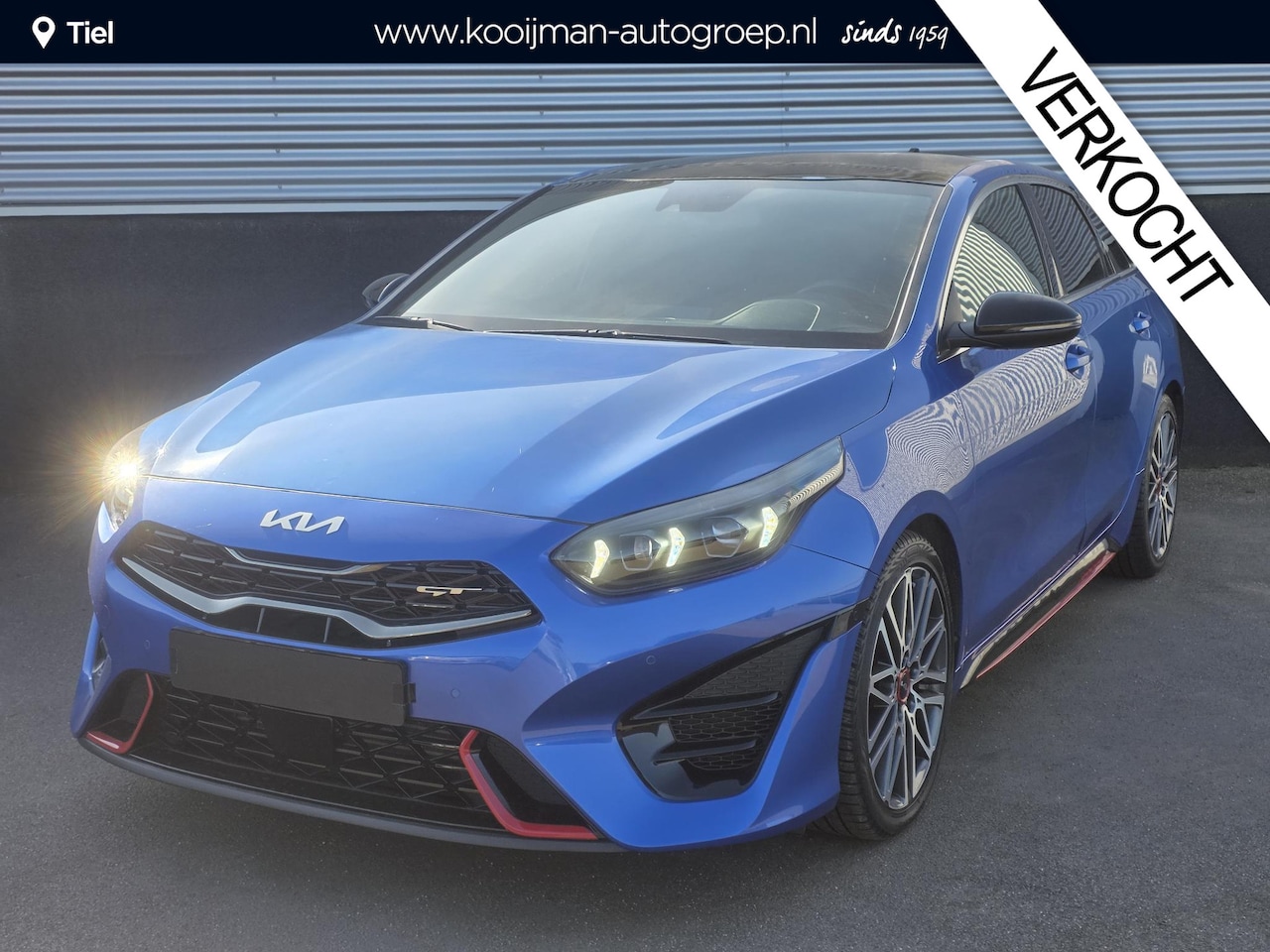 Kia Pro cee'd - 1.6 T-GDi GT Schuif-/kanteldak, Trekhaak, stoel- & stuurverwarming, navigatie, Apple CarPl - AutoWereld.nl