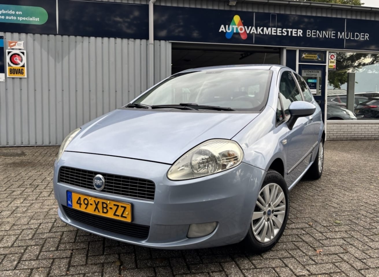 Fiat Grande Punto - 1.4 Dynamic AIRCO/ECC / NIEUWE APK - AutoWereld.nl