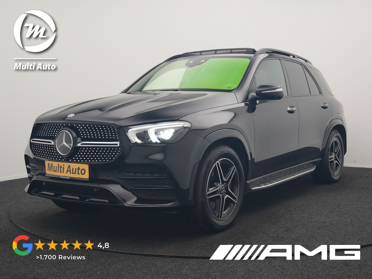 Mercedes-Benz GLE-Klasse - 350 e 4MATIC AMG Night PHEV 333pk Dealer O.H. | Trekhaak Af Fabriek | Panodak | Adaptive C - AutoWereld.nl