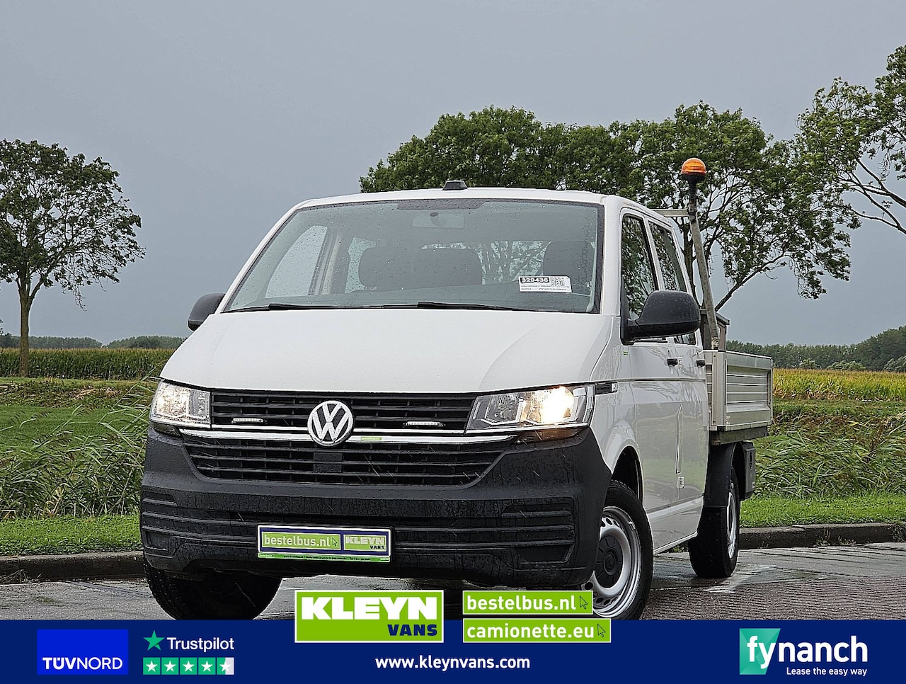 Volkswagen Transporter - 2.0 TDI L2 Dubbel Cabine AC! - AutoWereld.nl
