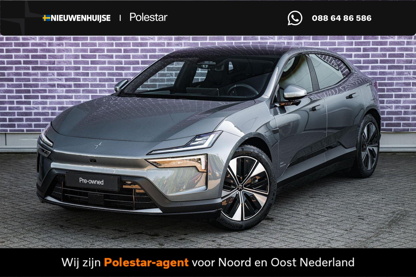 Polestar 4 - Long Range Single motor 100 kWh | Warmtepomp | 360 Graden Camera | Head-up Display | AutoP - AutoWereld.nl