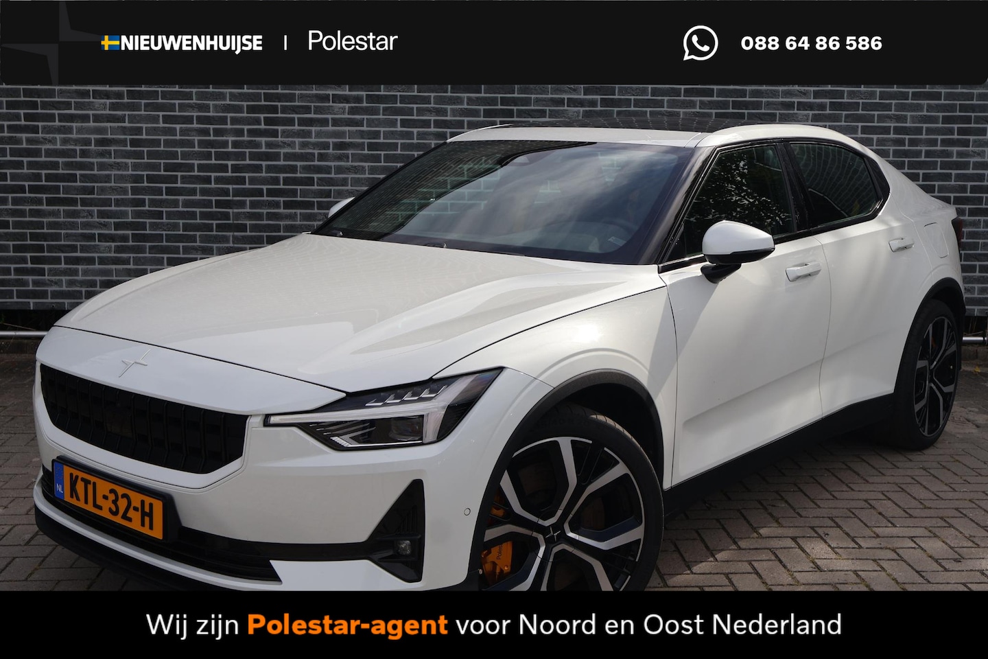 Polestar 2 - Long Range Dual Motor 78 kWh | SOH 90% | Performance Pack | 360 Graden Camera | Parkeersen - AutoWereld.nl