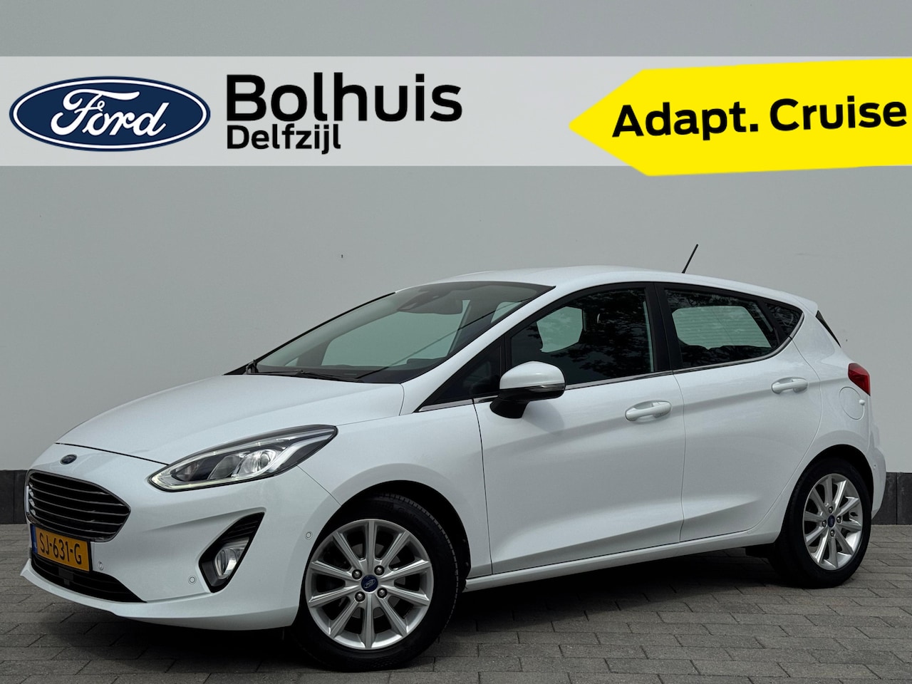 Ford Fiesta - EcoBoost Titanium | Adapt. Cruise | B&O | Camera | Apple Carplay & Android Auto | 100% dea - AutoWereld.nl