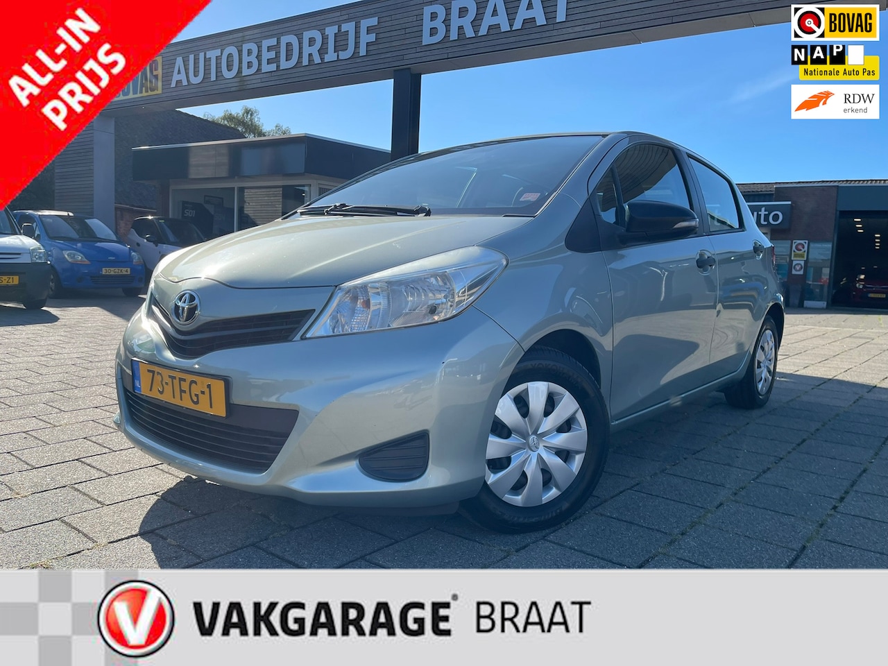 Toyota Yaris - 1.0 l AIRCO l ELEK. RAMEN l ALL-IN PRIJS! - AutoWereld.nl
