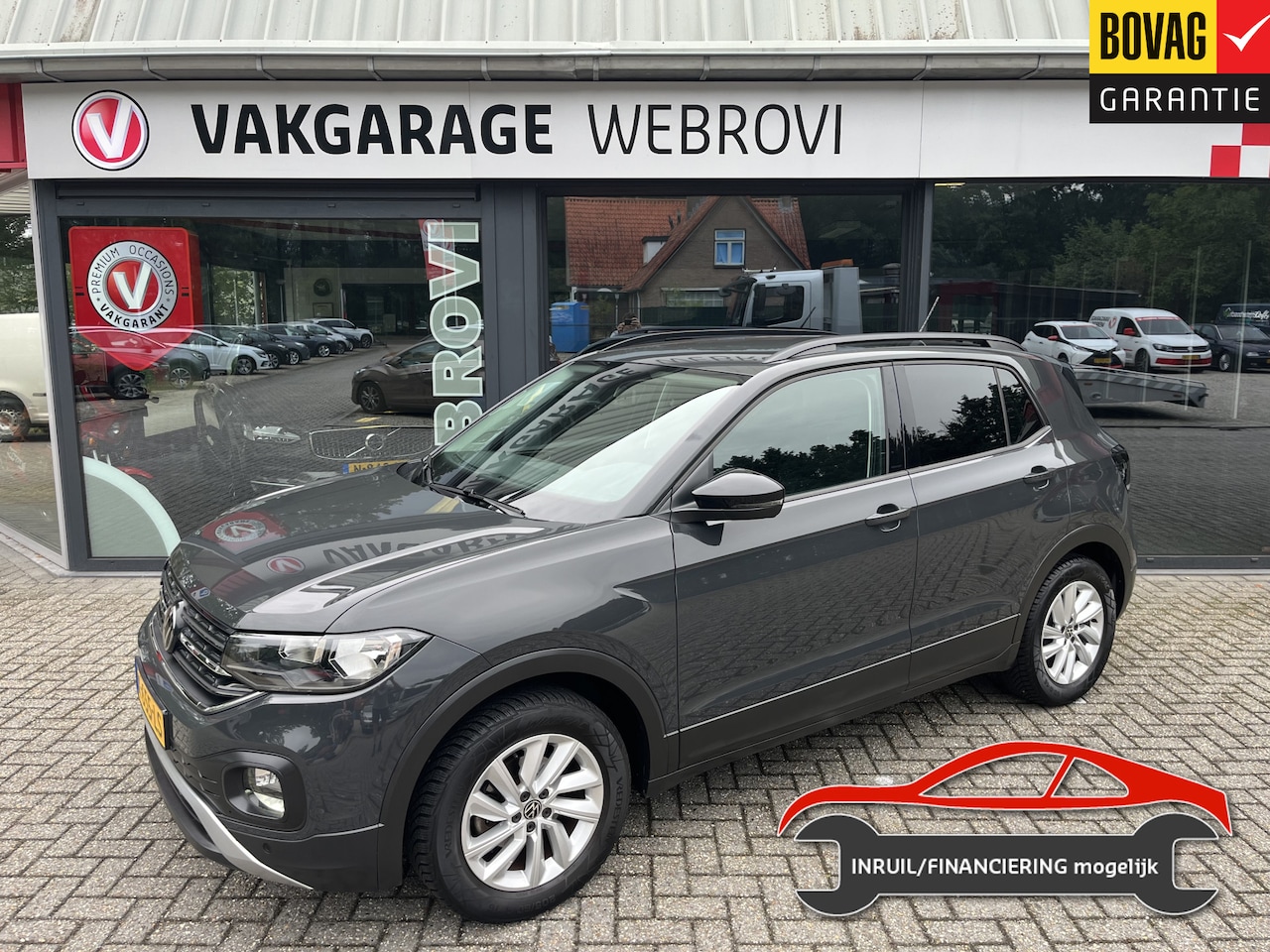 Volkswagen T-Cross - 1.0 TSI Life Camera Carplay Trekhaak Urano Grey - AutoWereld.nl