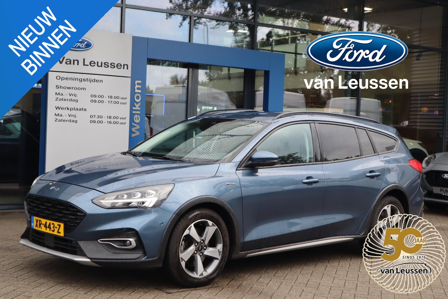 Ford Focus Wagon - 1.5 150PK ACTIVE BUSINESS WINTERPACK B&O EL-TREKHAAK AD-CRUISE EL-ACHTERKLEP - AutoWereld.nl
