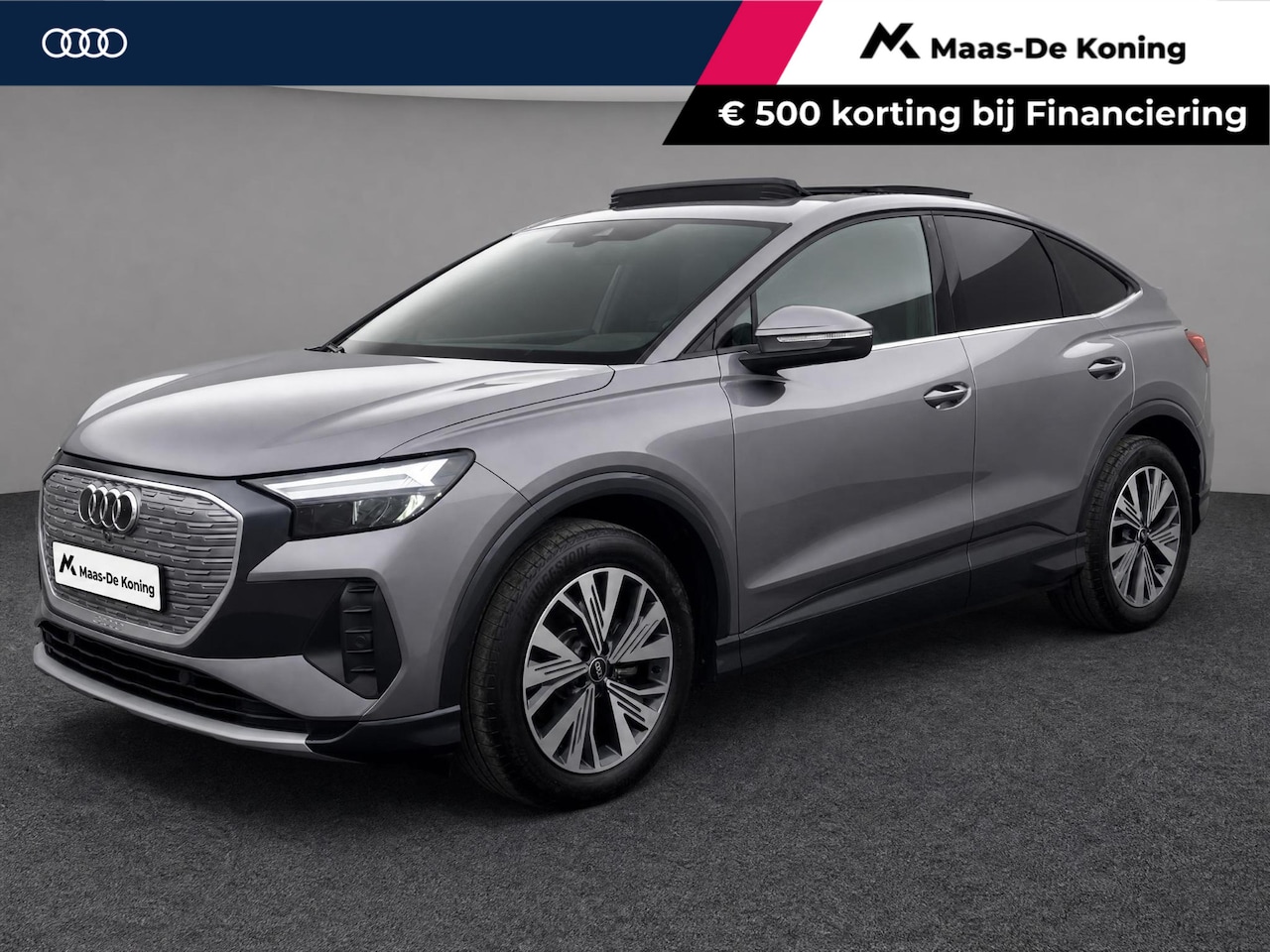 Audi Q4 Sportback e-tron - 35 Launch edition 55 kWh 125kW/170PK · Panoramadak · Leder · Stoelverwarming · Apple/Andro - AutoWereld.nl