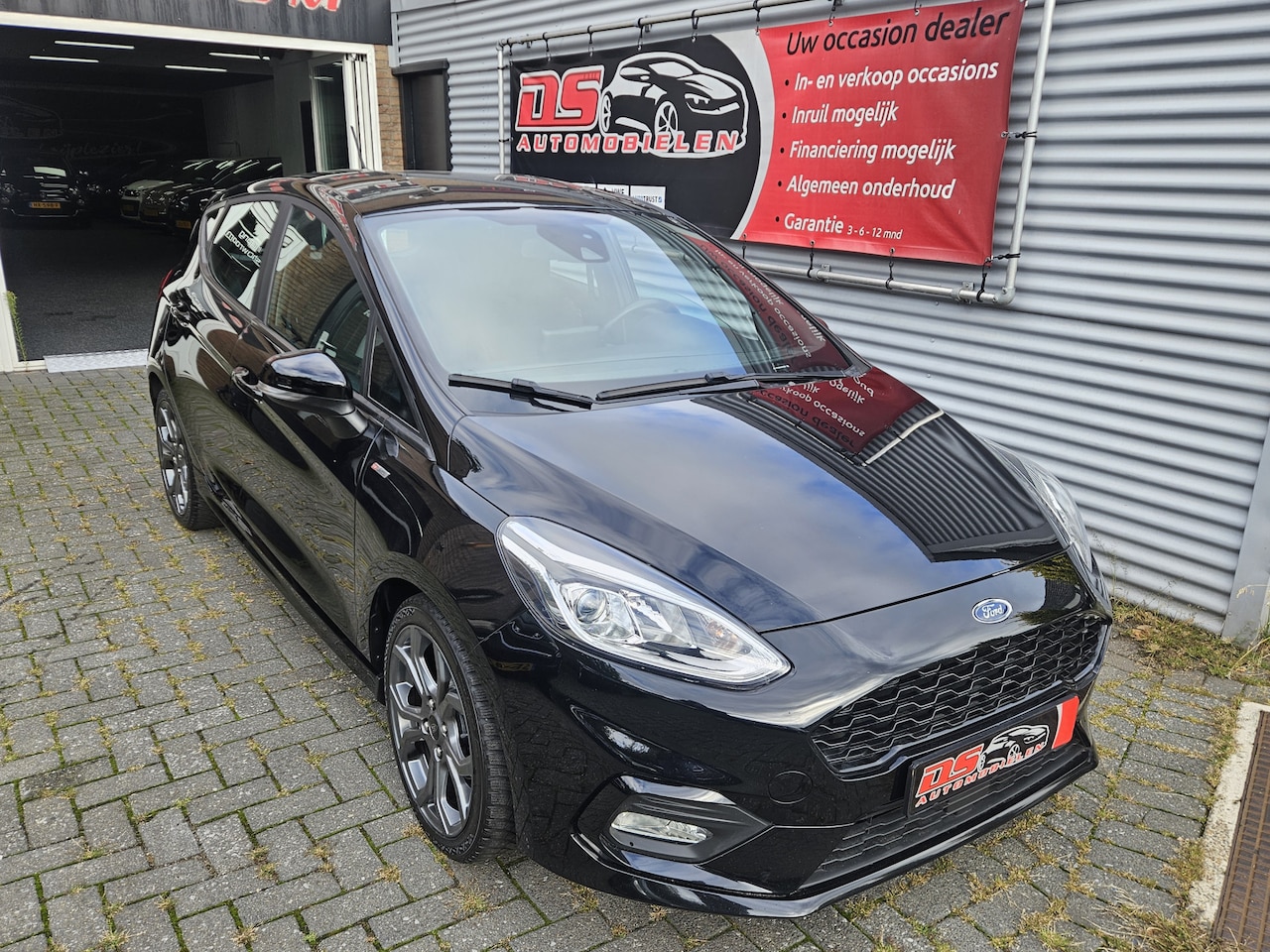 Ford Fiesta - 1.0 EcoBoost ST Line AUTOMAAT Ford Fiesta ST LINE AUTOMAAT *** AIRCO-ELECTR.RAMEN-CV-SP.W - AutoWereld.nl