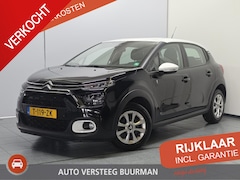 Citroën C3 - 1.2 PureTech You Cruise, Navigatie, Stoelverw., Airco, Carplay/Android auto, Climate Contr