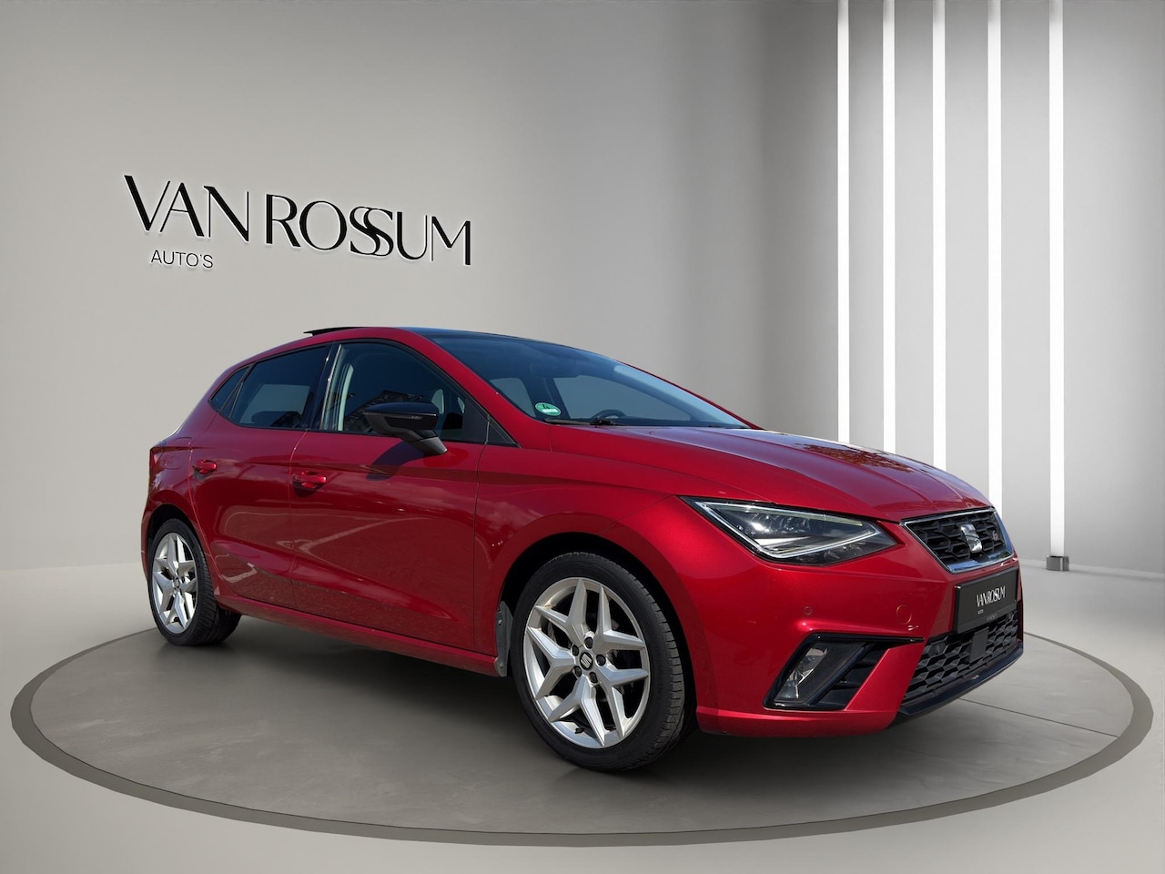 SEAT Ibiza - 1.0 TSI FR Panoramadak | Carplay | Parksensors |  17"Velg | Led | Sfeer | Cruise | Airco ( - AutoWereld.nl