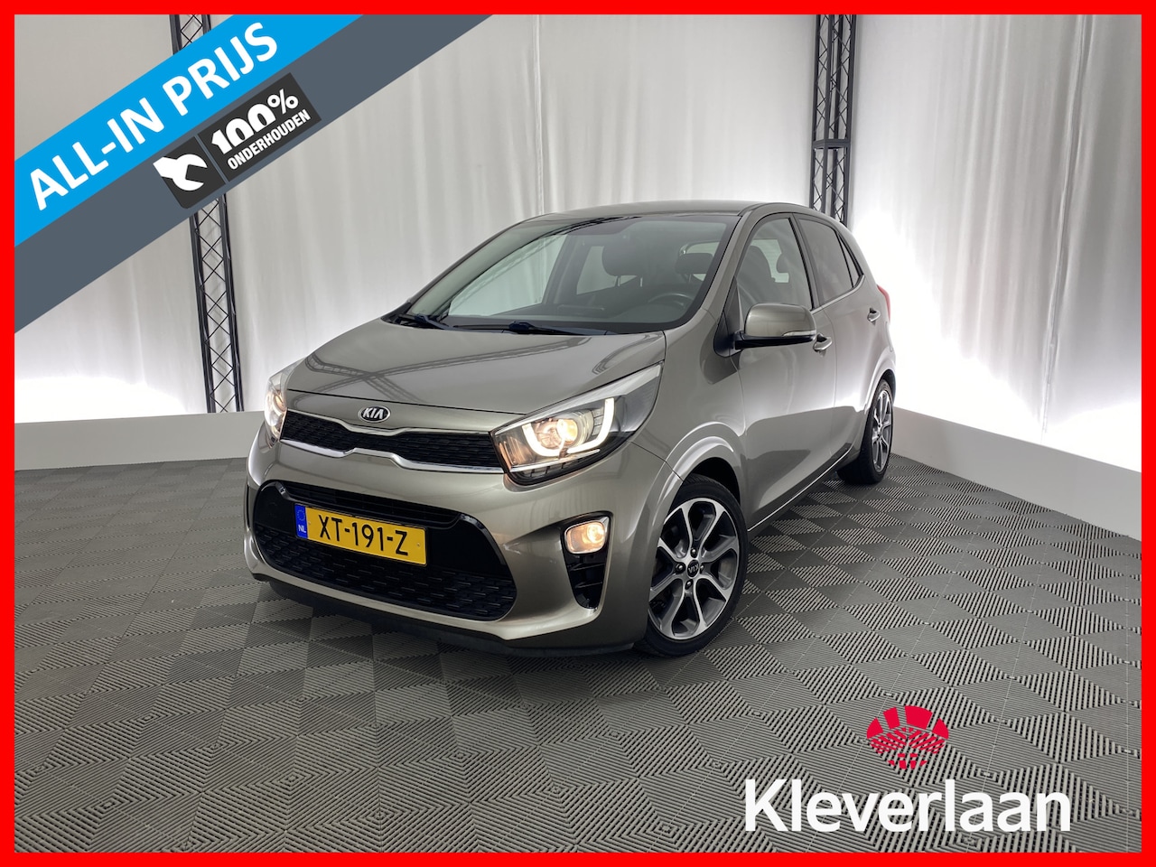 Kia Picanto - 1.0 CVVT Design Edition | Apple carplay | Camera | Trekhaak | 5-deurs | Navi | Leer | Crui - AutoWereld.nl