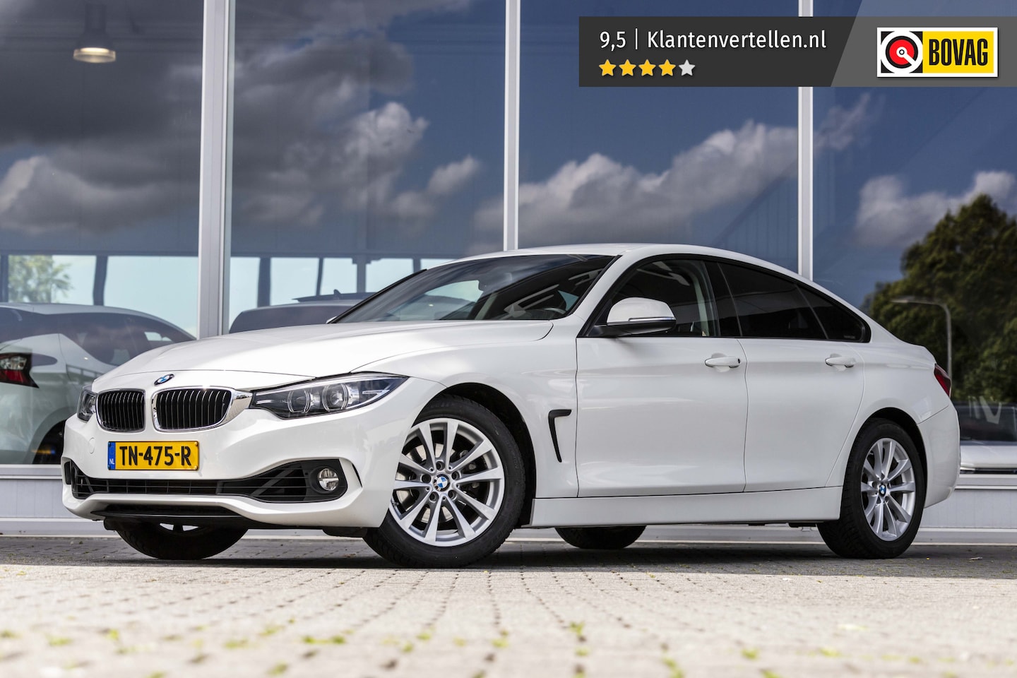 BMW 4-serie Gran Coupé - 418i High Executive | Trekhaak | NL Auto - AutoWereld.nl