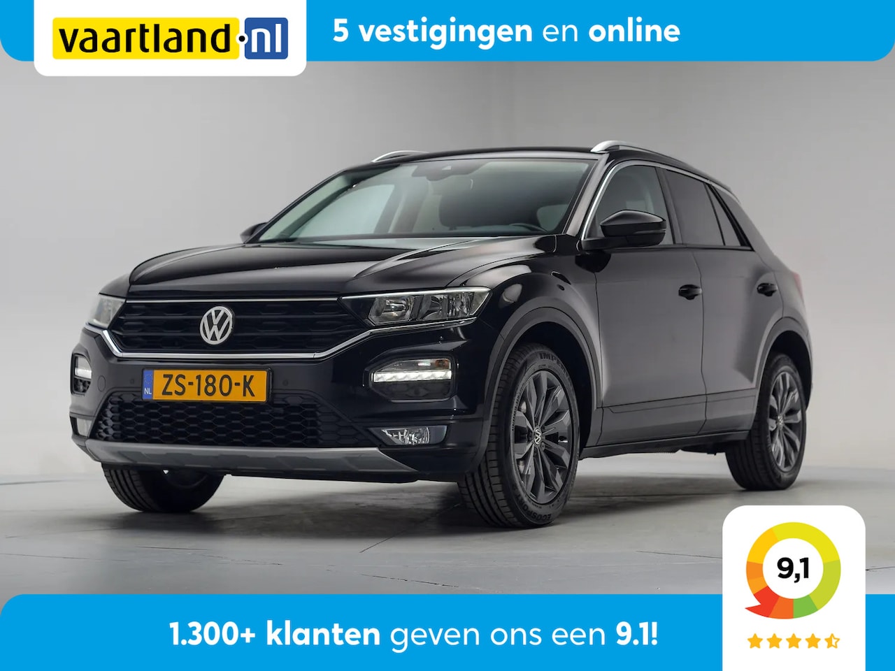 Volkswagen T-Roc - 1.0 TSI Style Business [ Adapt. Cruise Clima LED ] - AutoWereld.nl