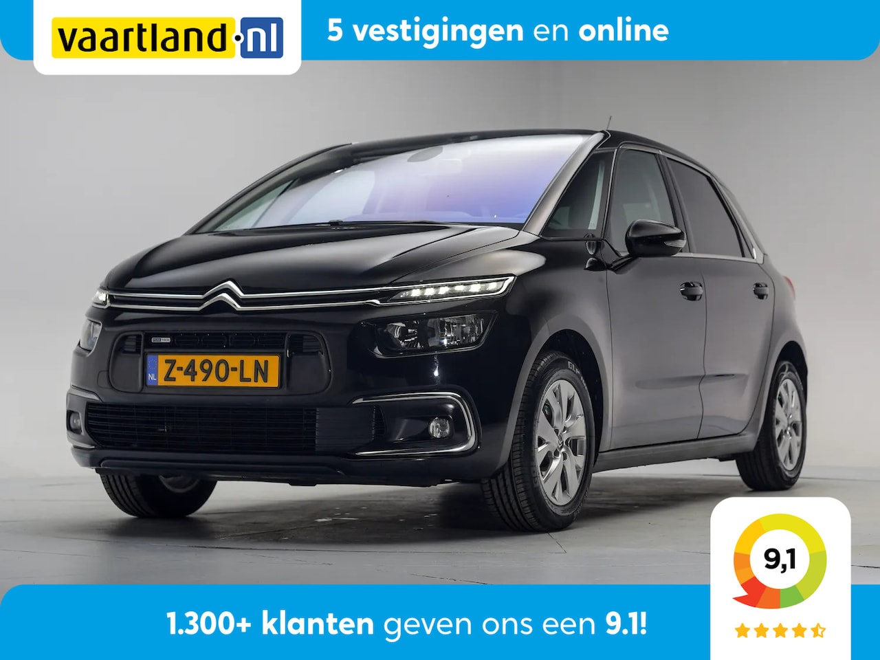 Citroën C4 Picasso - 1,2 PureTech Feel [ Distributie vervangen! ] [ Navi Apple/Android Clima ] - AutoWereld.nl