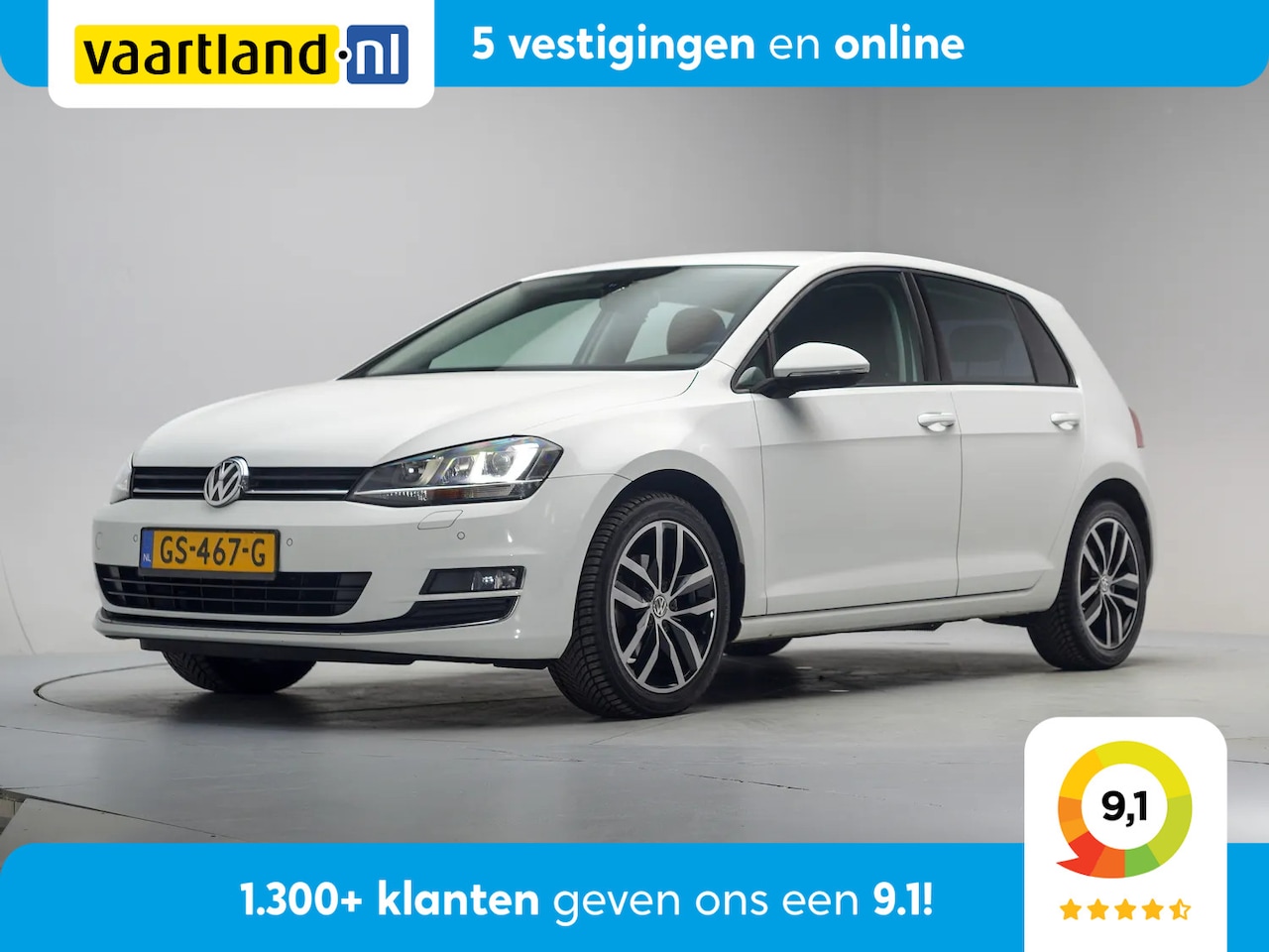 Volkswagen Golf - 1.4 TSI ACT Highline 5-drs Aut. [ Xenon Leder Navi Clima ] - AutoWereld.nl