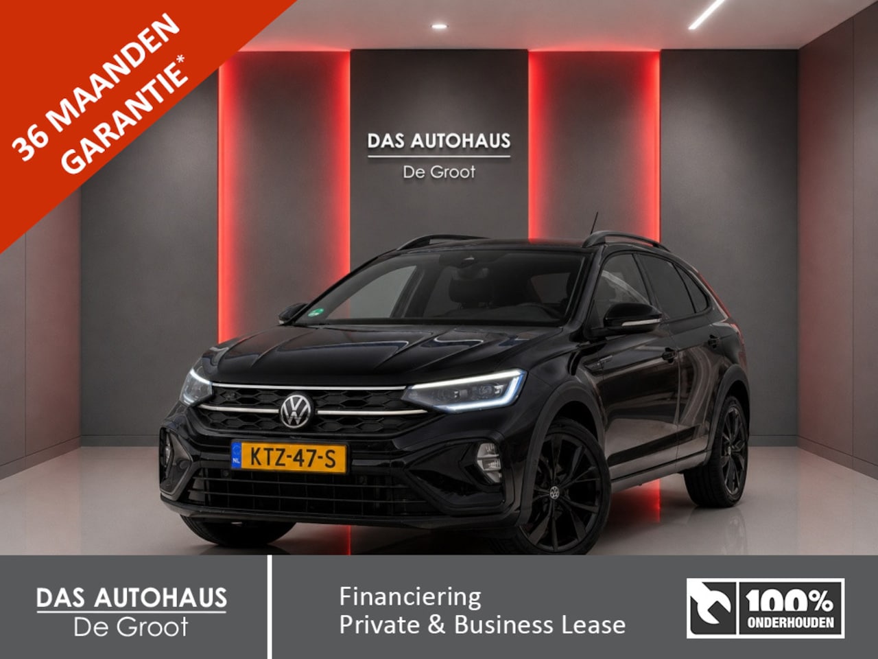 Volkswagen Taigo - 1.5TSI 150pk DSG R-Line Black Style | ACC | Trekhaak - AutoWereld.nl