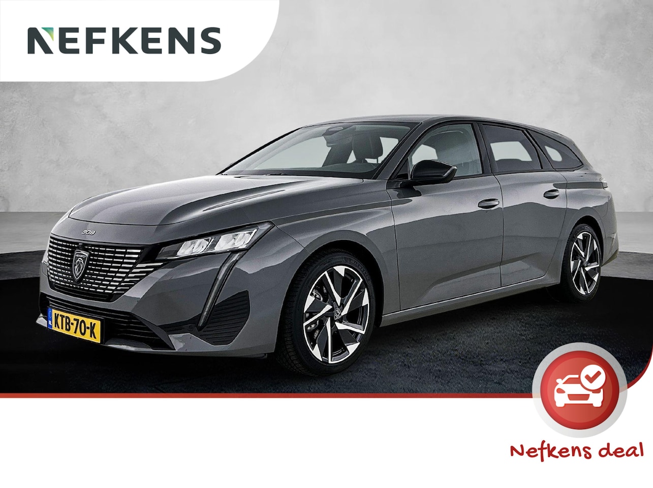 Peugeot 308 SW - Allure Hybrid 145pk Automaat | Navigatie | 360° Camera | Climate Control | Adaptieve Cruis - AutoWereld.nl