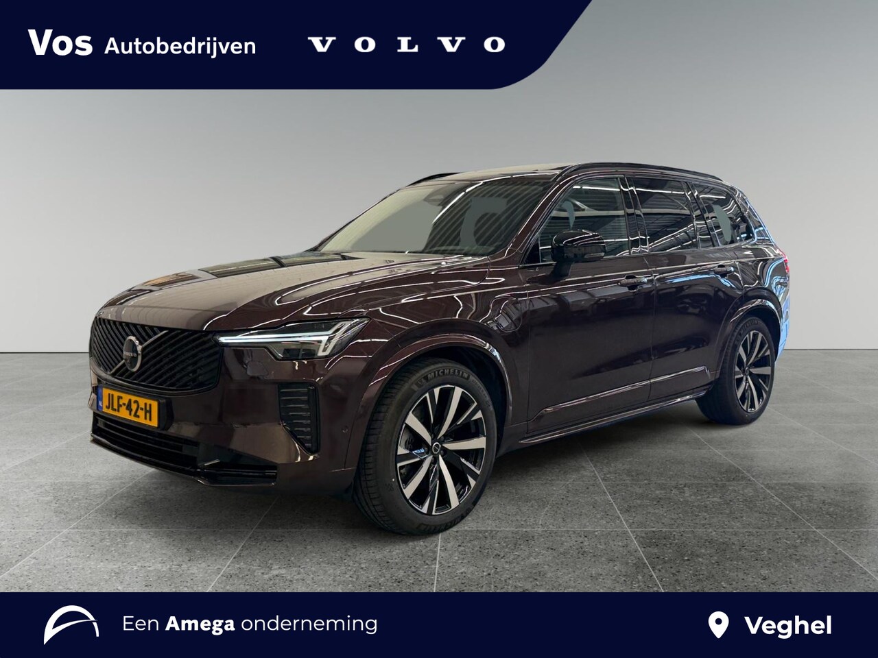 Volvo XC90 - T8 Plug-in hybrid AWD Ultra Dark l Full Option l Bowers & Wilkins l Luchtvering l Trekhaak - AutoWereld.nl