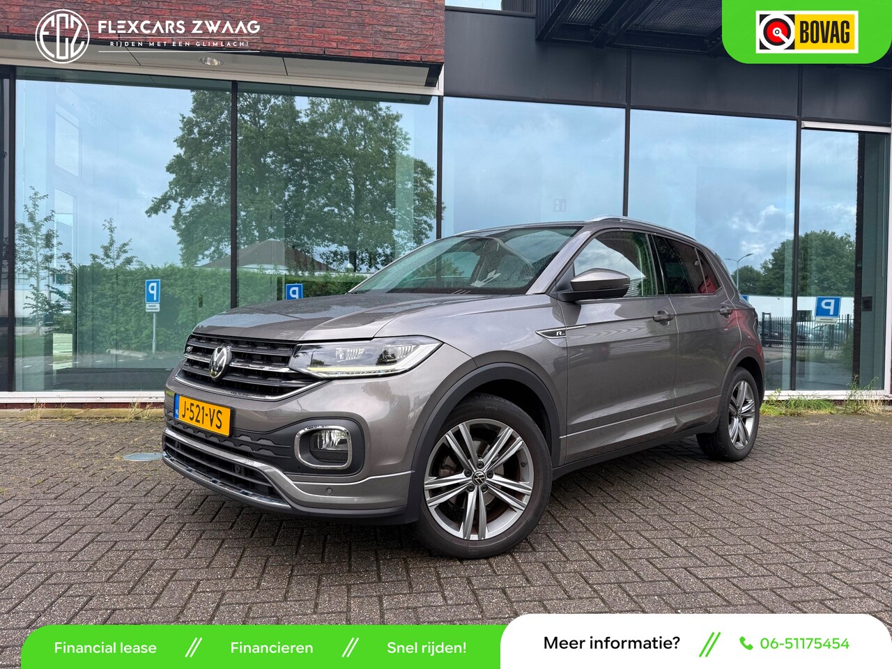 Volkswagen T-Cross - 1.5 TSI Style Business R - Automaat - Navi - Climate - LED - ORG.NL - AutoWereld.nl