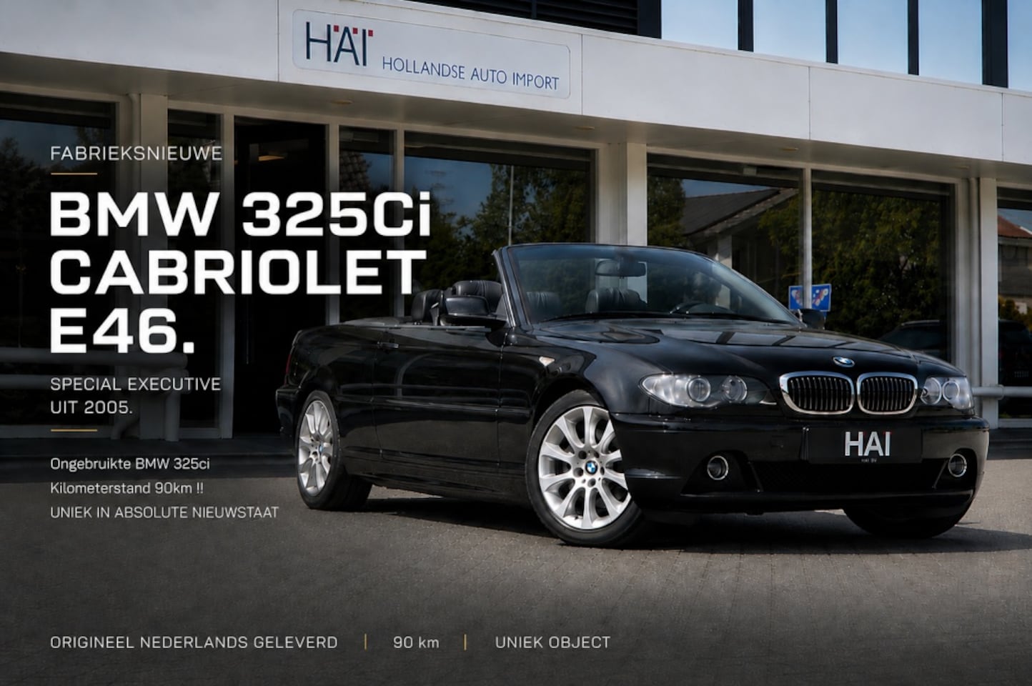 BMW 3-serie Cabrio - 325Ci Special Executive NIEUW 90 KM , Nederlandse BMW I - AutoWereld.nl