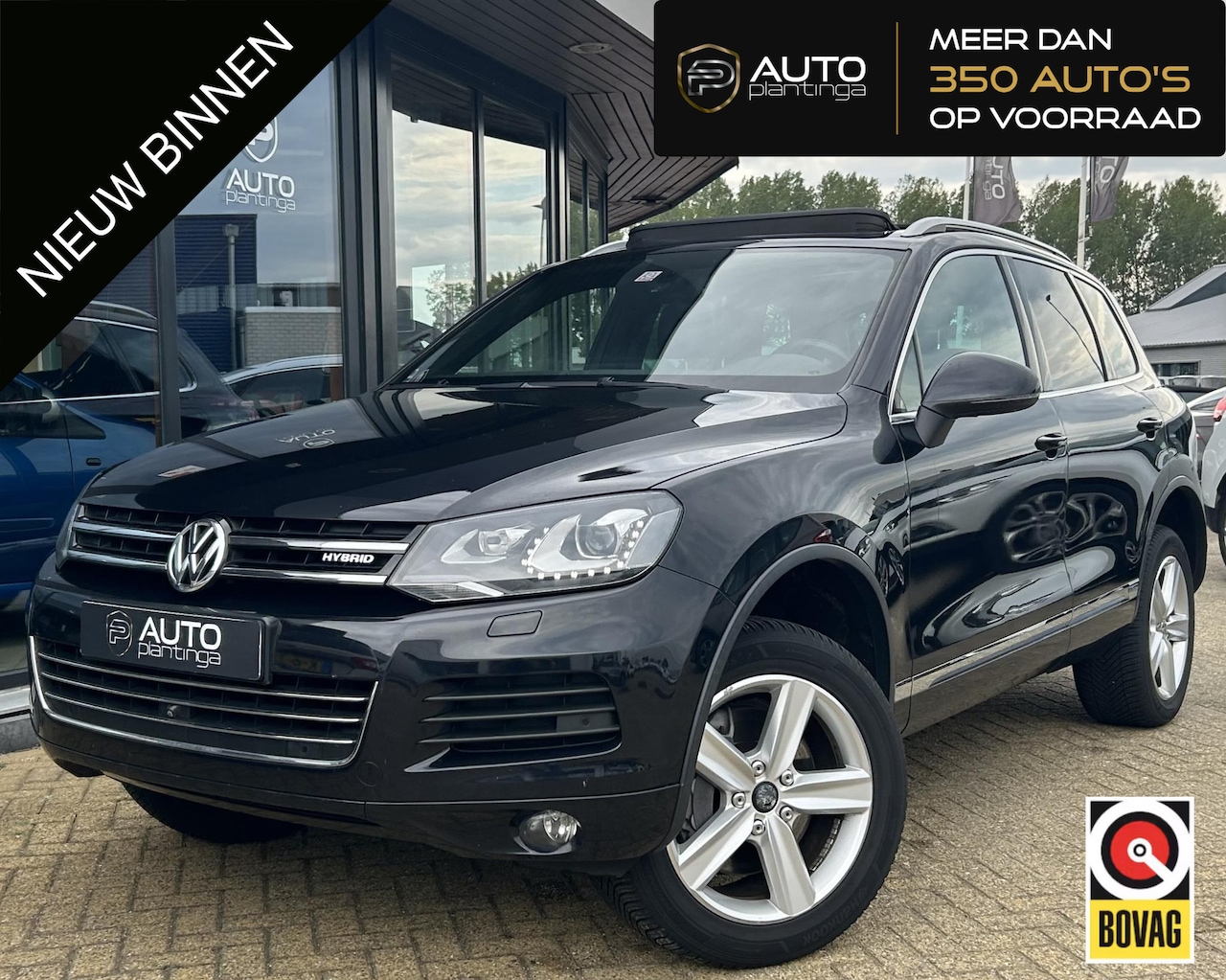 Volkswagen Touareg - 3.0 TSI Hybrid Highline 333PK | ZEER LUXE | LETOP STORING HYBRID ACCU | DEALERONDERHOUDEN - AutoWereld.nl